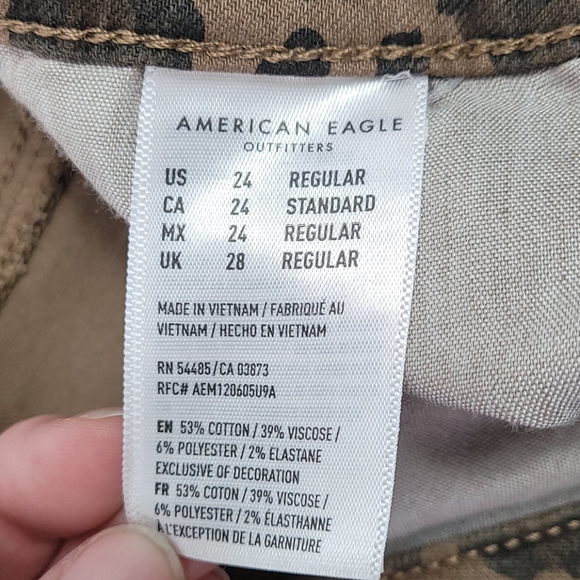 NWOT american eagle super high rise jeggings - Picture 6 of 7